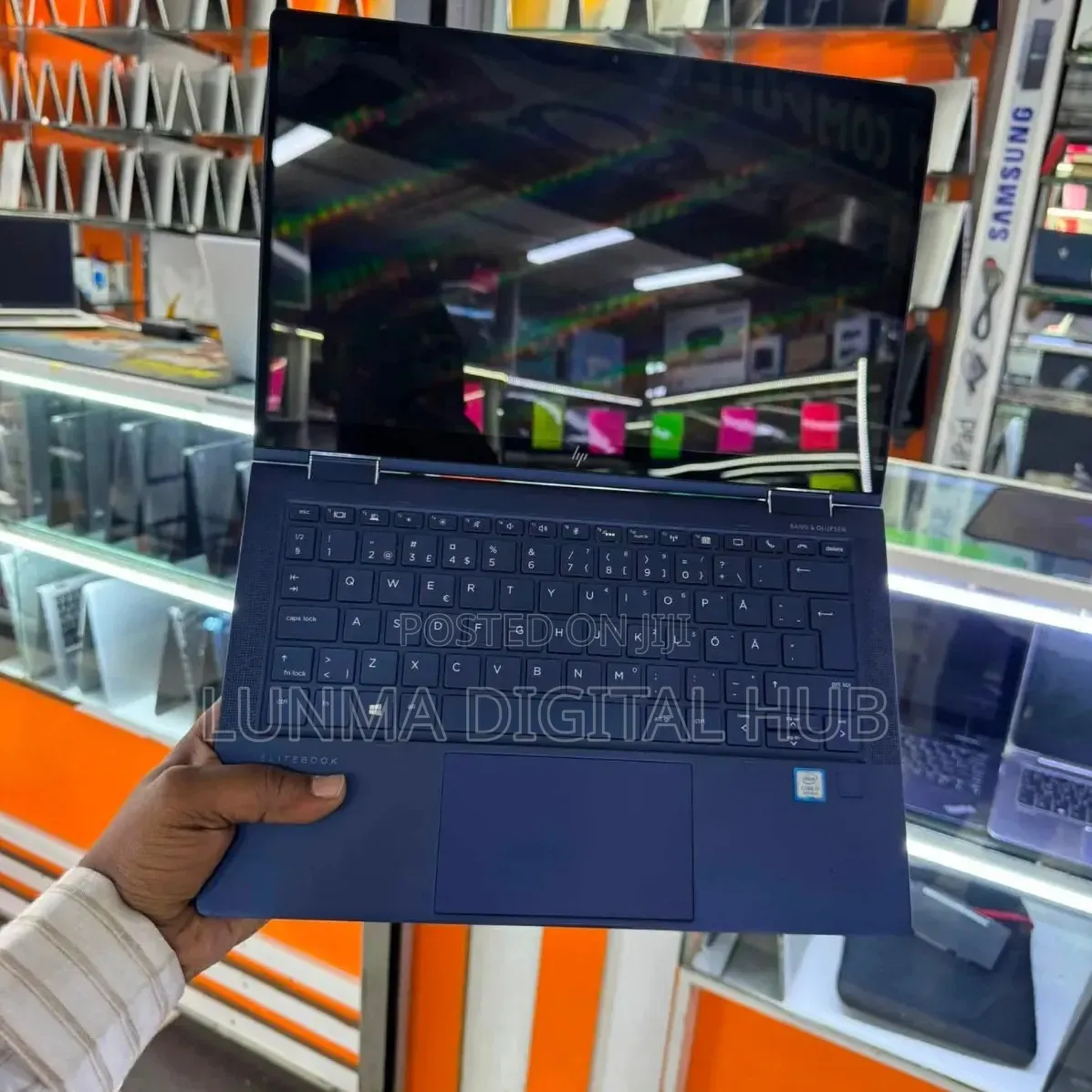 Laptop HP Elite Dragonfly x360 8th Gen 16GB Intel Core i5 SSD 16 GB