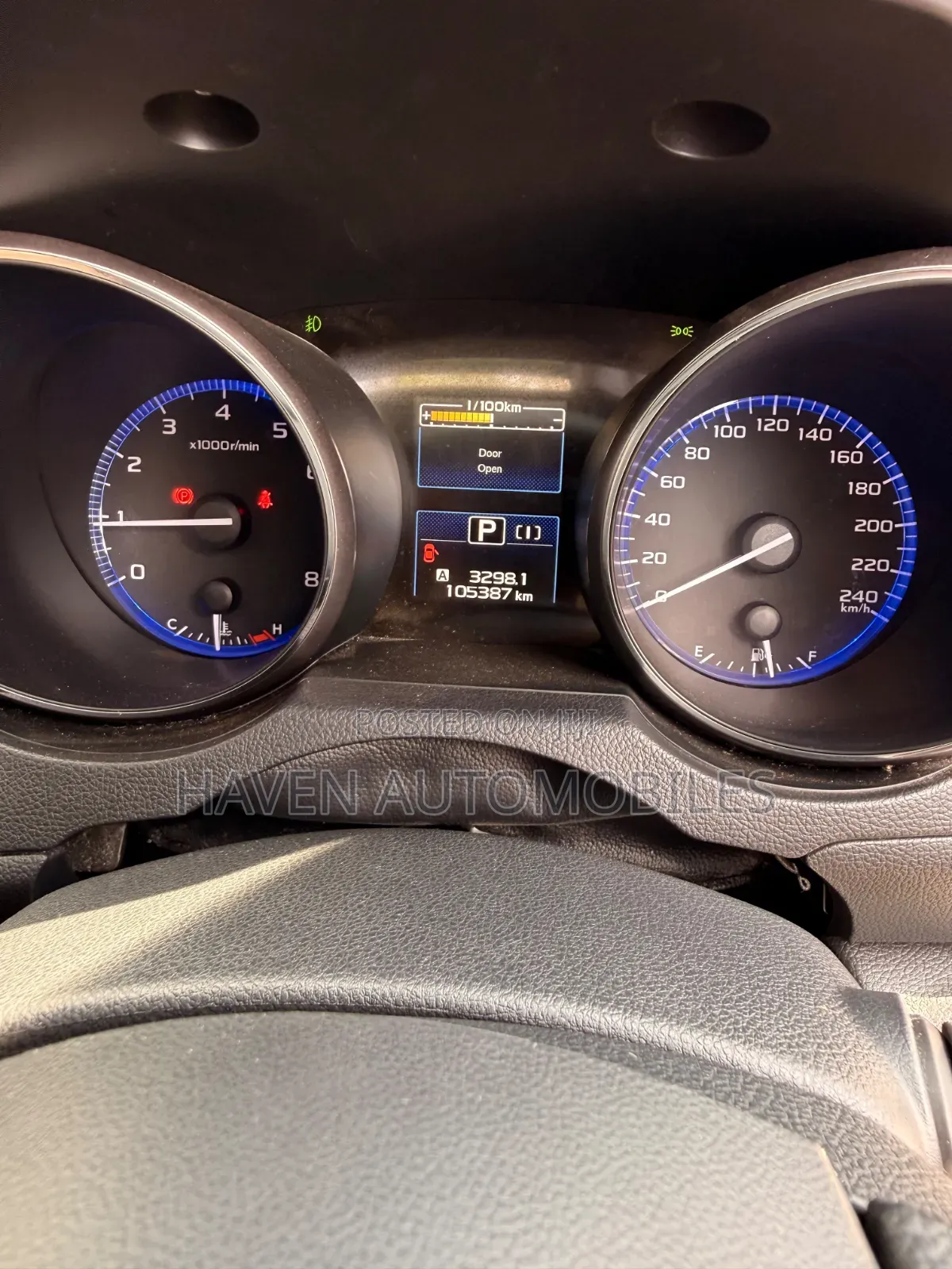Subaru Outback 2018 Blue