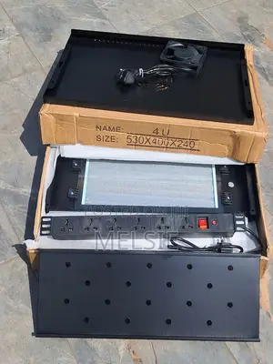 4U 19 Inch Data Rack Cabinet With Cooling Fan
