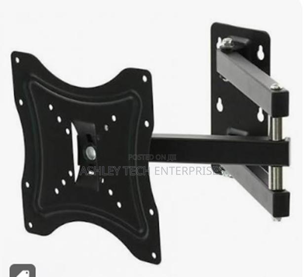 New 14''-55'' Rotating Swivel TV Mount Bracket Black