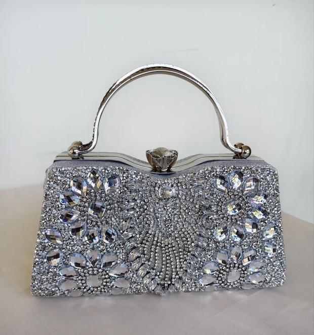Diamond Shiny Evening Clutch - thumbnail 6