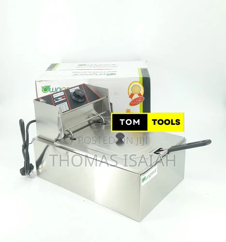 6 Litre 2500W Single Tank Electric Deep Fryer