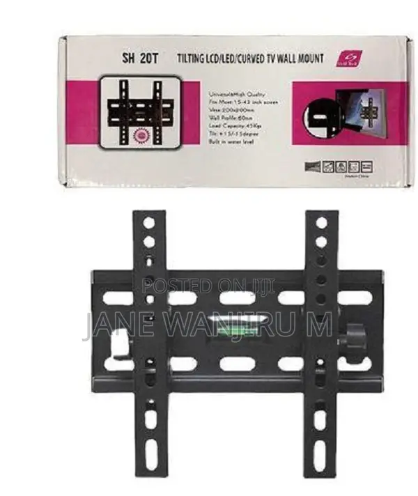 12-43 Inches** SH 20T Tilting Fixed TV Wall Mount Brackets