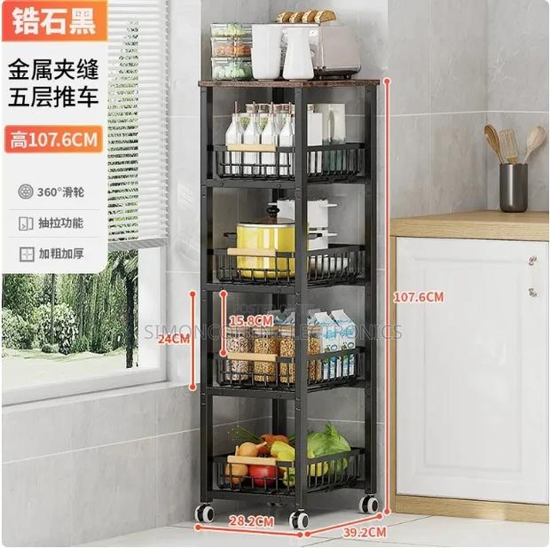 4 Layer Multifunctional Stainless Steel Rack - thumbnail 2