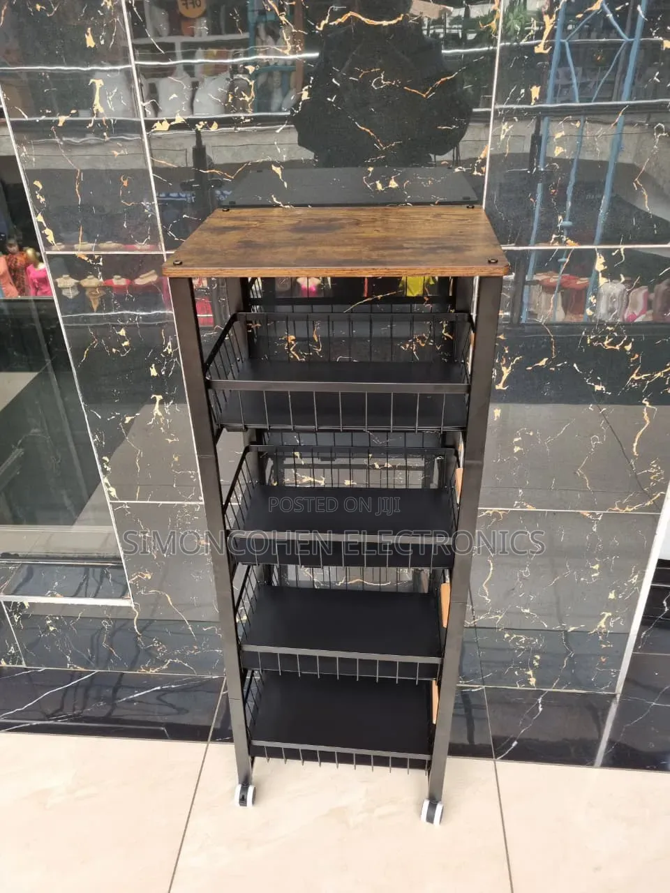 4 Layer Multifunctional Stainless Steel Rack