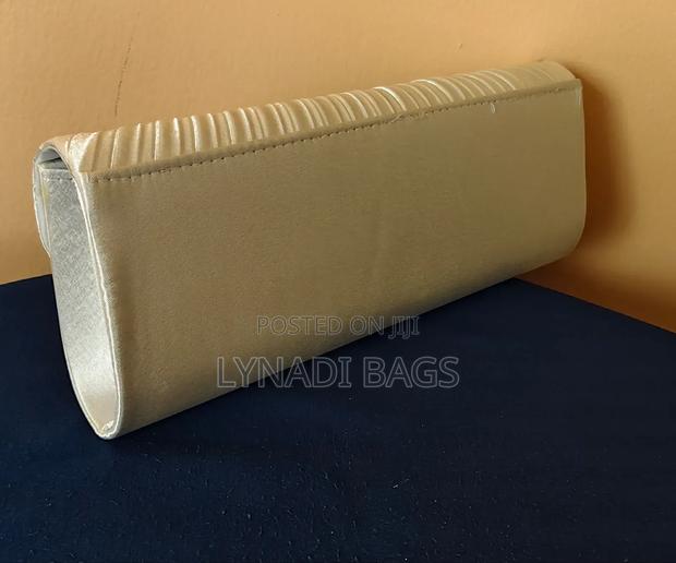 Silk Pleated Evening Clutch - thumbnail 7