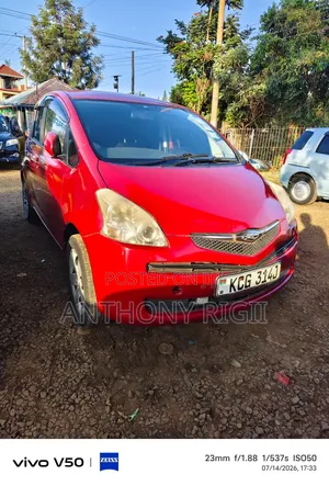 Toyota Ractis 1.5 FWD 2010 Red