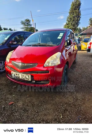 Toyota Ractis 1.5 FWD 2010 Red