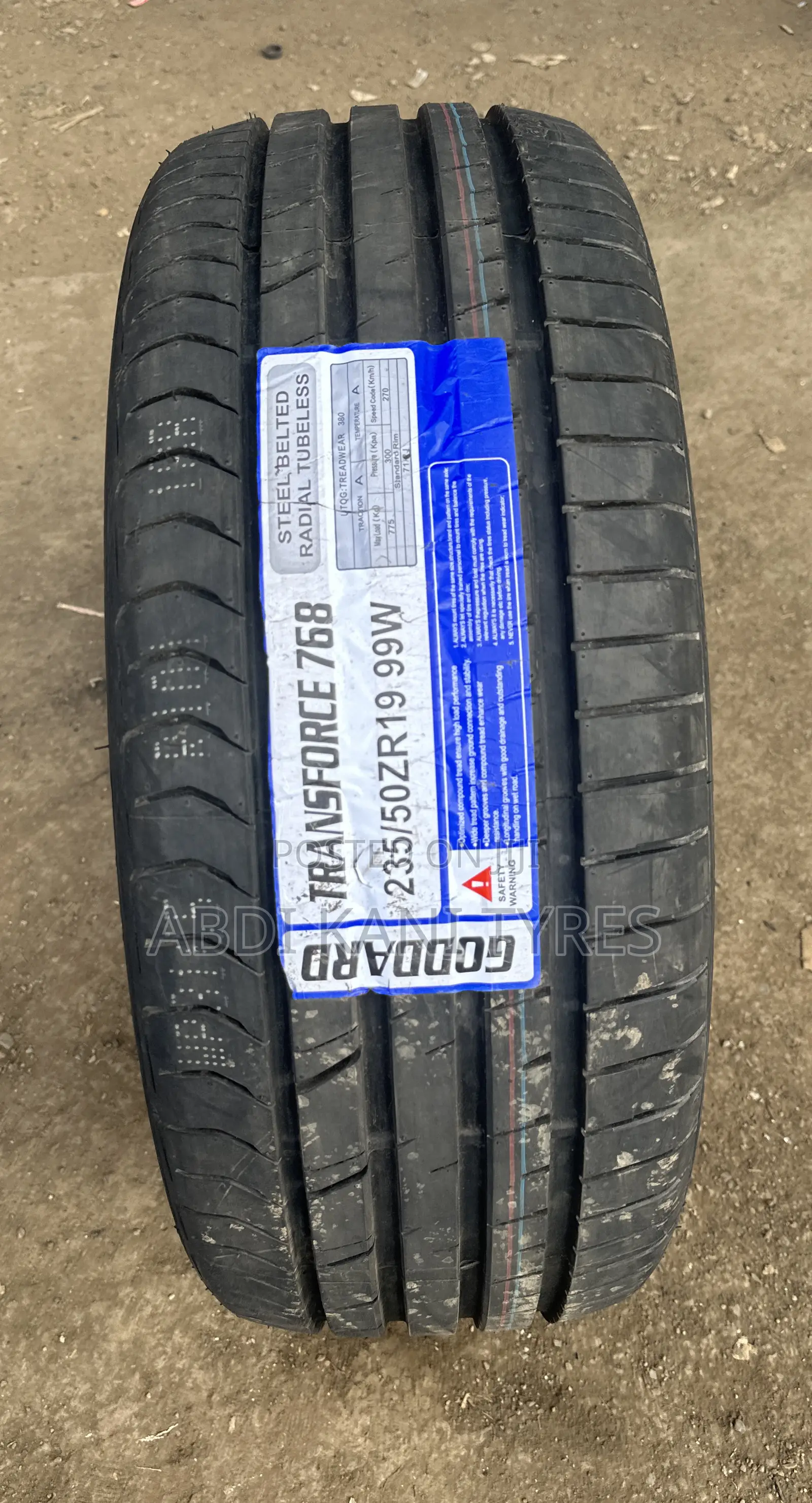 235/50r19 Goddard Tires