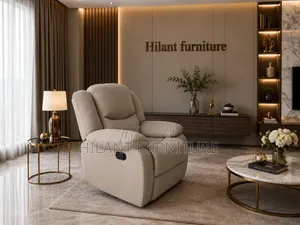 1 -Seater Cream Recliner Sofa