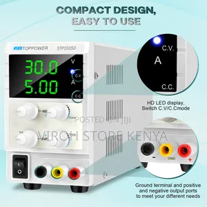 DC Power Supply Variable 0-30v 0-5a Digital DC Power Supply Regulated