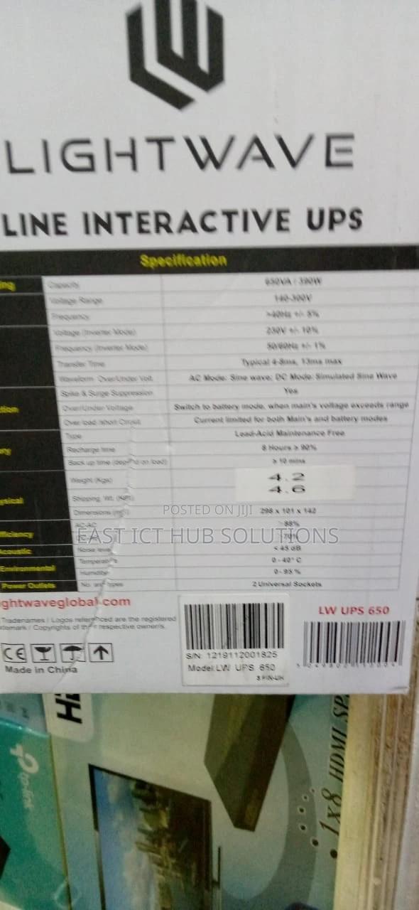 Lightwave Power Ups 650va New