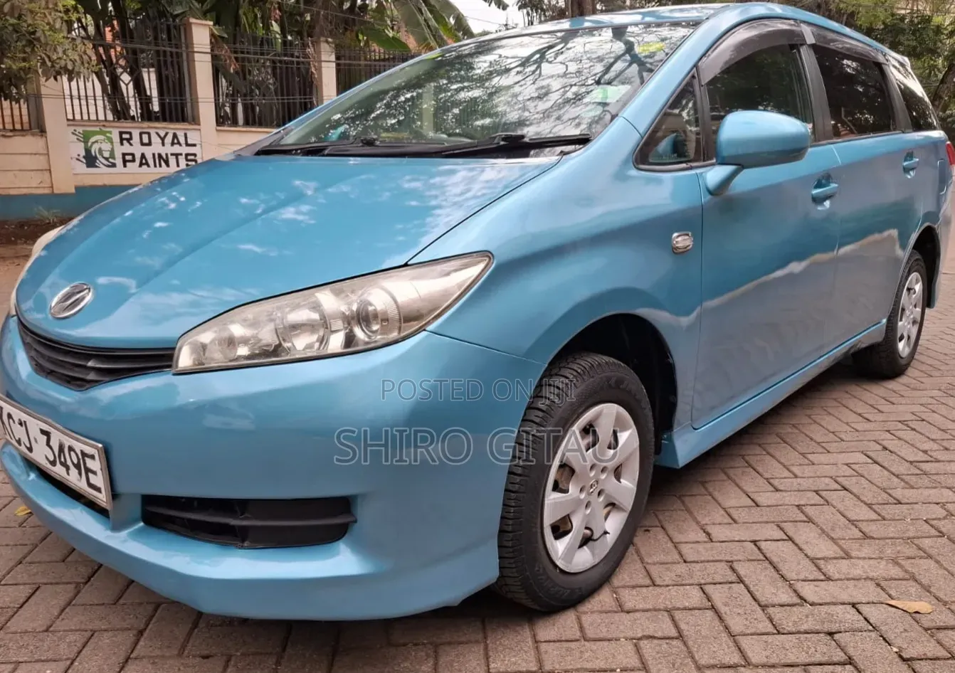 Toyota Wish 2009 Blue