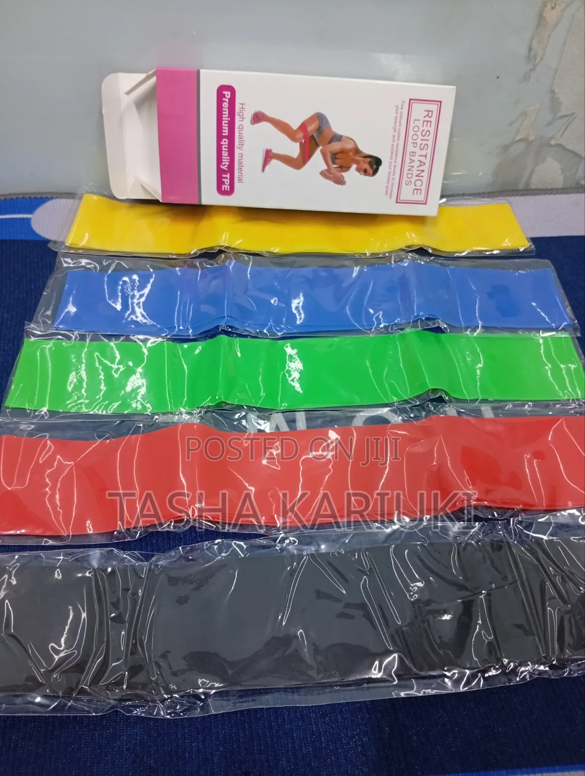 5pcs Multicoloured Resistance Bands