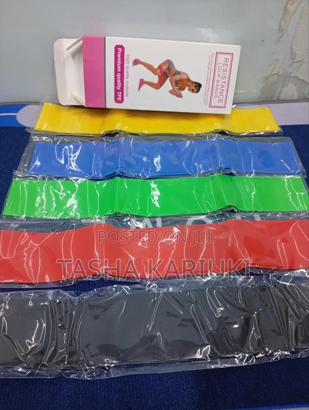 5pcs Multicoloured Resistance Bands