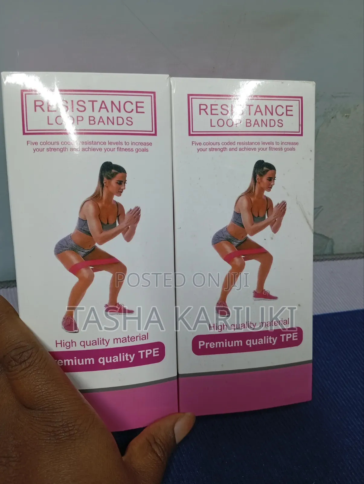 5pcs Multicoloured Resistance Bands