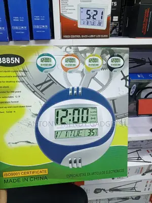 Kadio 3885N Home Digital Clock With Date Alarm