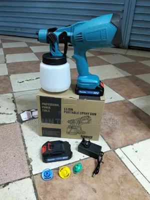 Makita CORDLESS FINE PAINT SPRAYER 88V 2 Battery Charger 3 Nozzles