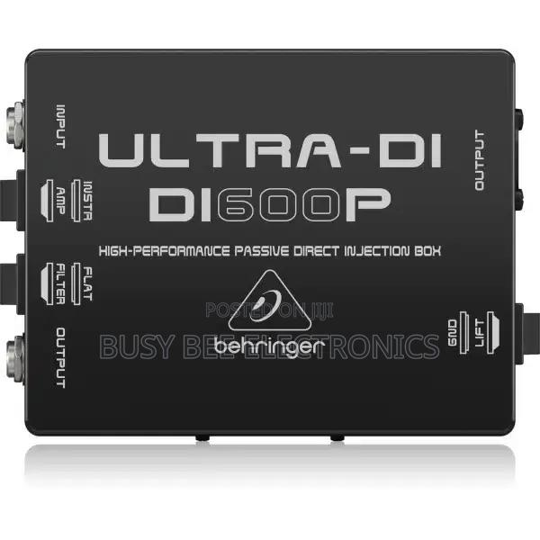 Behringer ULTRA-DI DI600P Passive Direct Injection (DI) Box