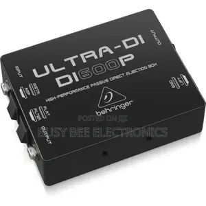Behringer ULTRA-DI DI600P Passive Direct Injection (DI) Box