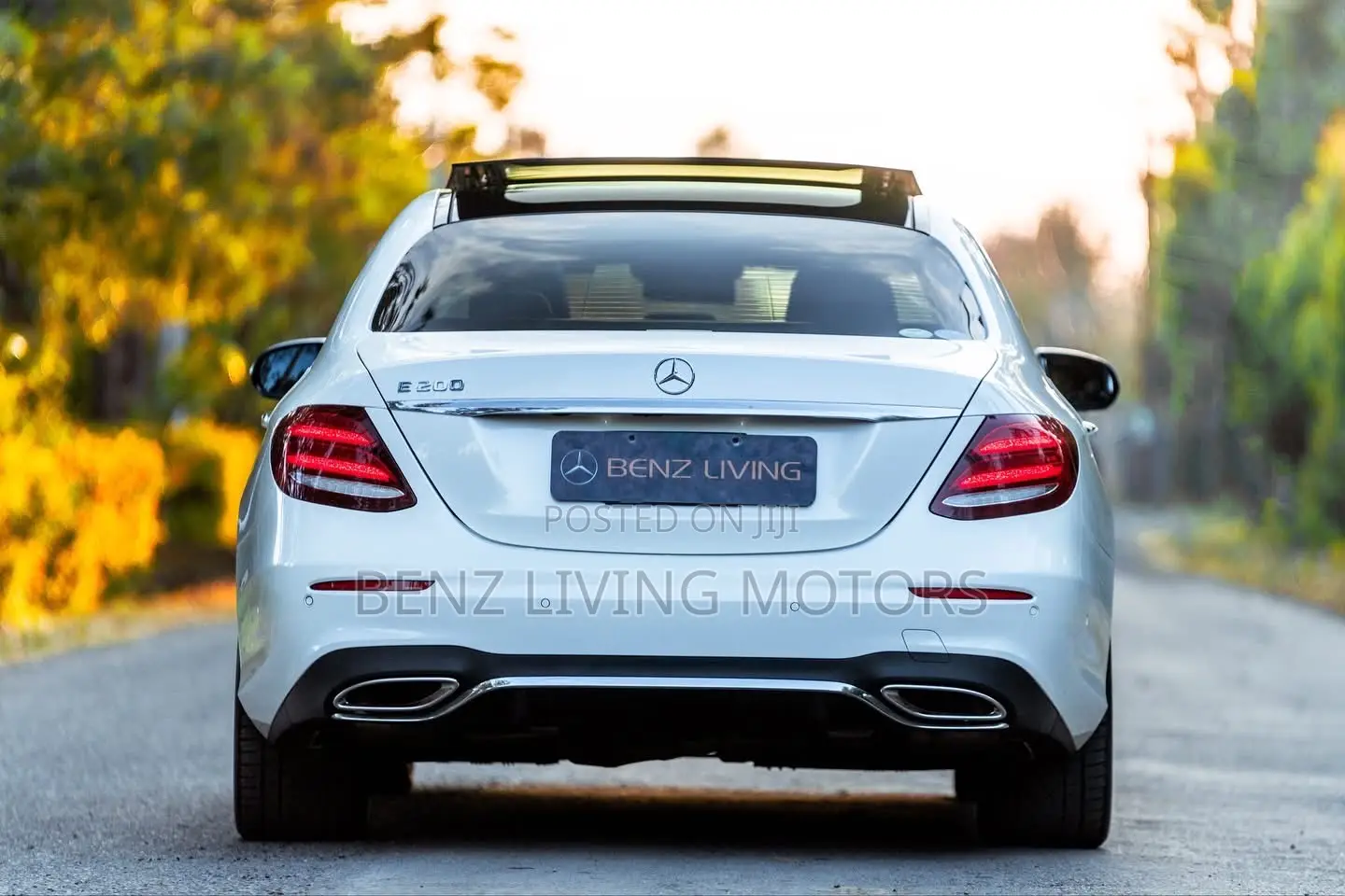 Mercedes-Benz E200 2016 White