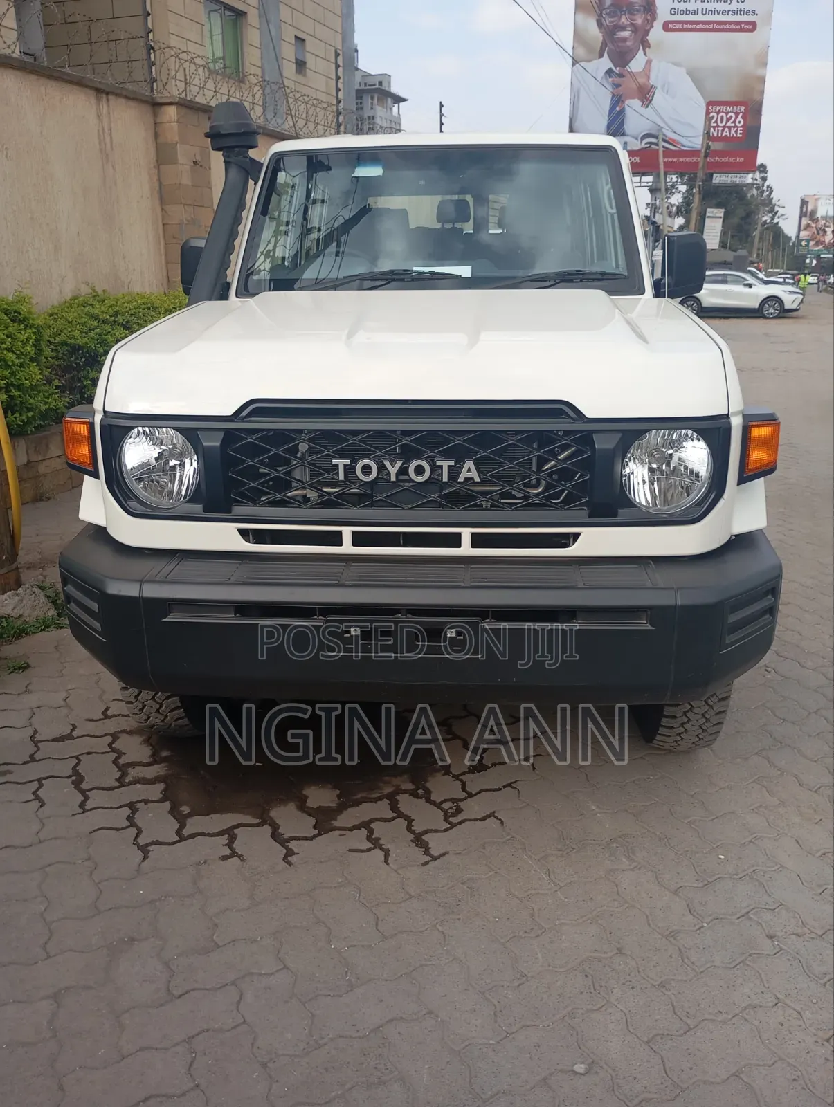 Toyota Land Cruiser 2024 White