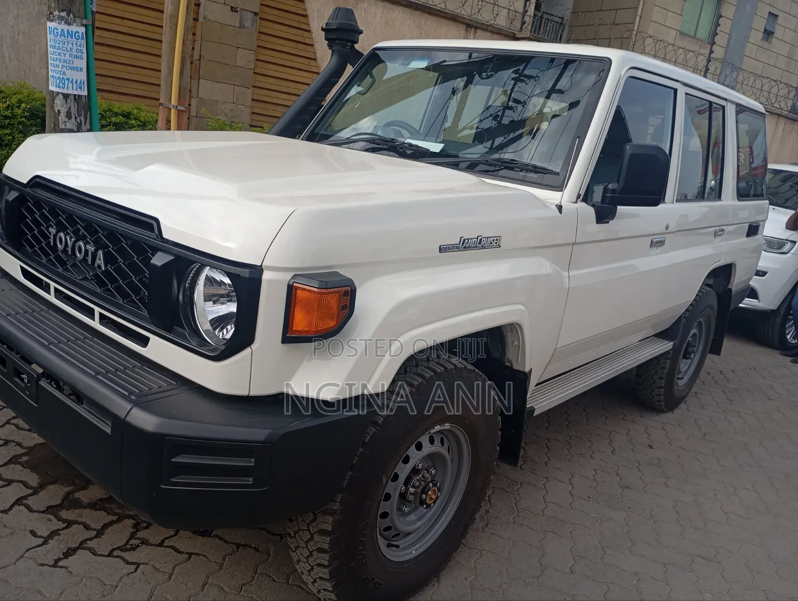 Toyota Land Cruiser 2024 White
