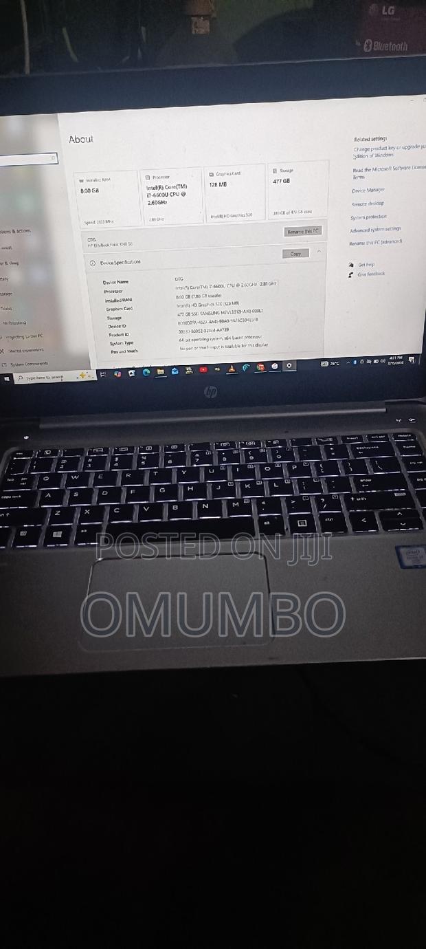 Laptop HP EliteBook 1040 G3 8GB Intel Core i7 SSD 512GB - thumbnail 2