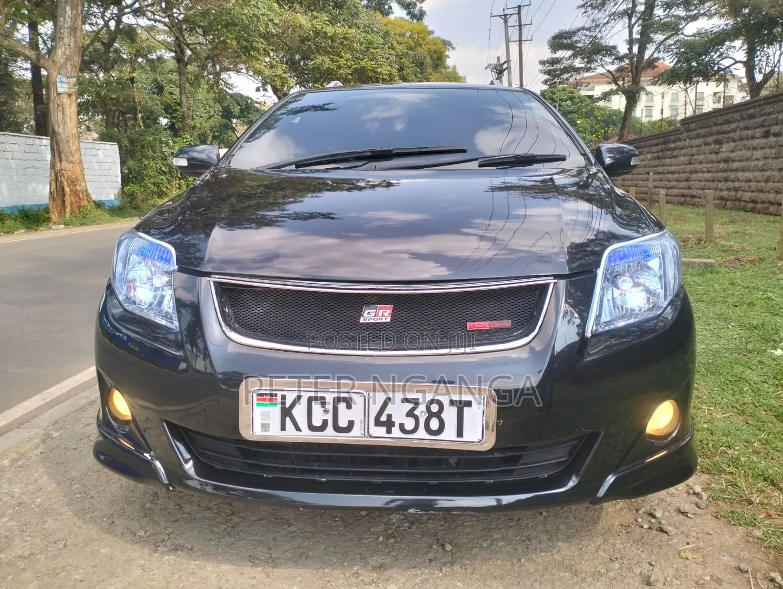 Toyota Corolla Fielder 2008 Black