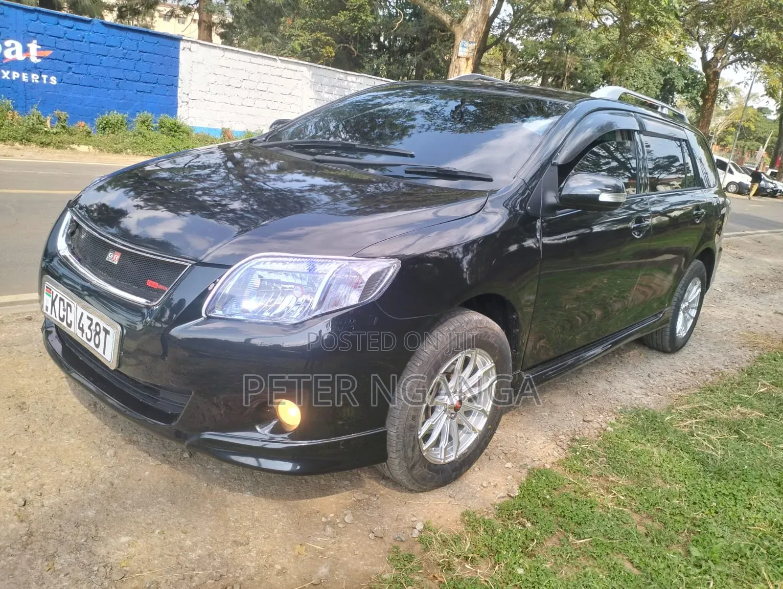 Toyota Corolla Fielder 2008 Black