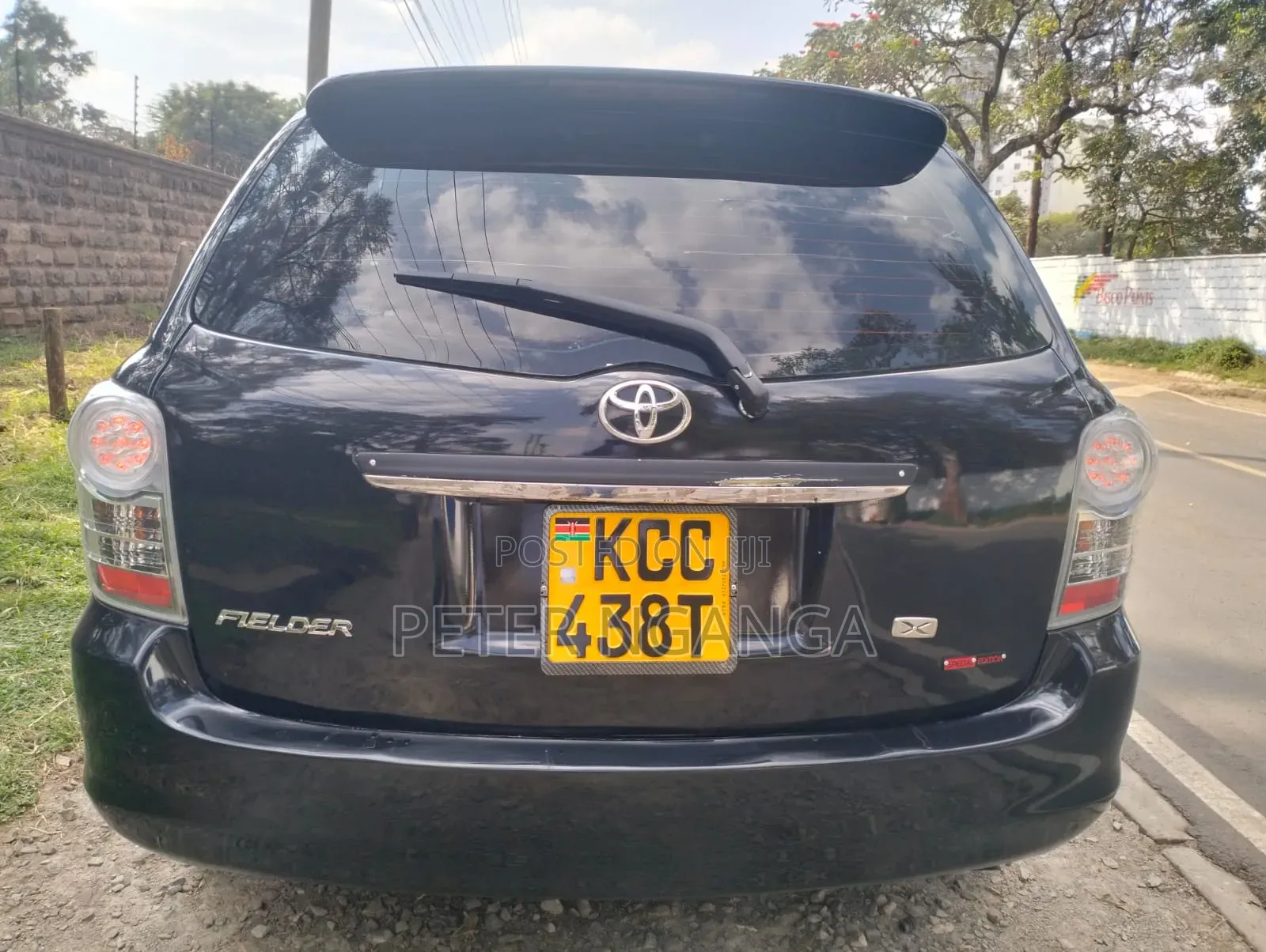 Toyota Corolla Fielder 2008 Black