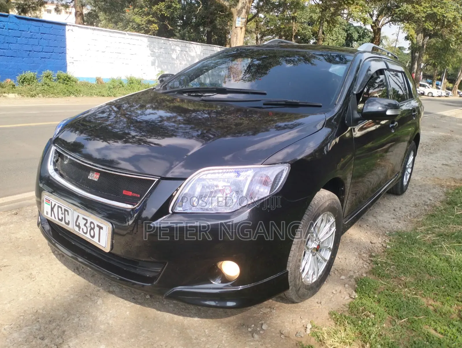 Toyota Corolla Fielder 2008 Black