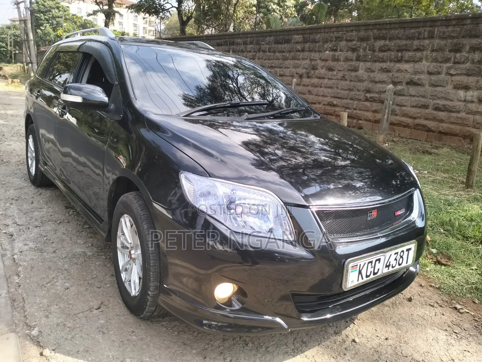 Toyota Corolla Fielder 2008 Black