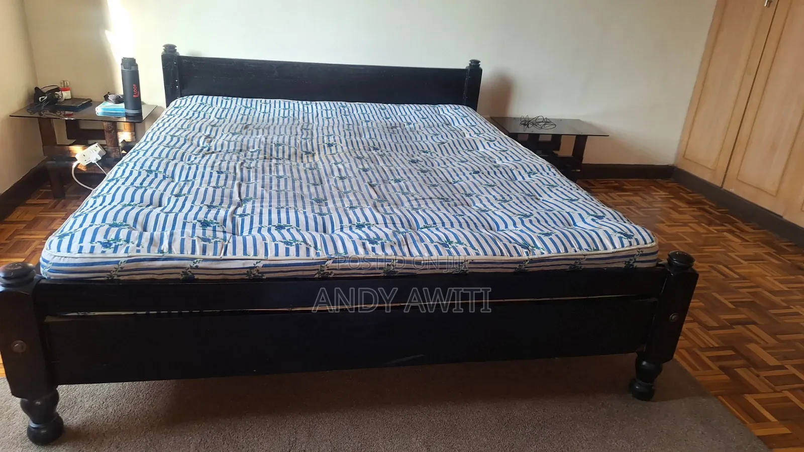 Queen Size Bed (5 by 6) + Mattress