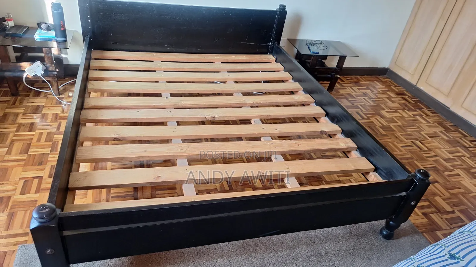 Queen Size Bed (5 by 6) + Mattress