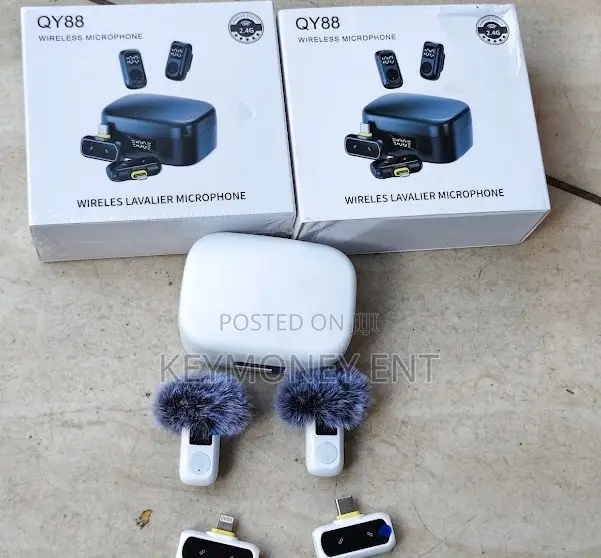 QY88 USB C iPhone Wireless Microphone
