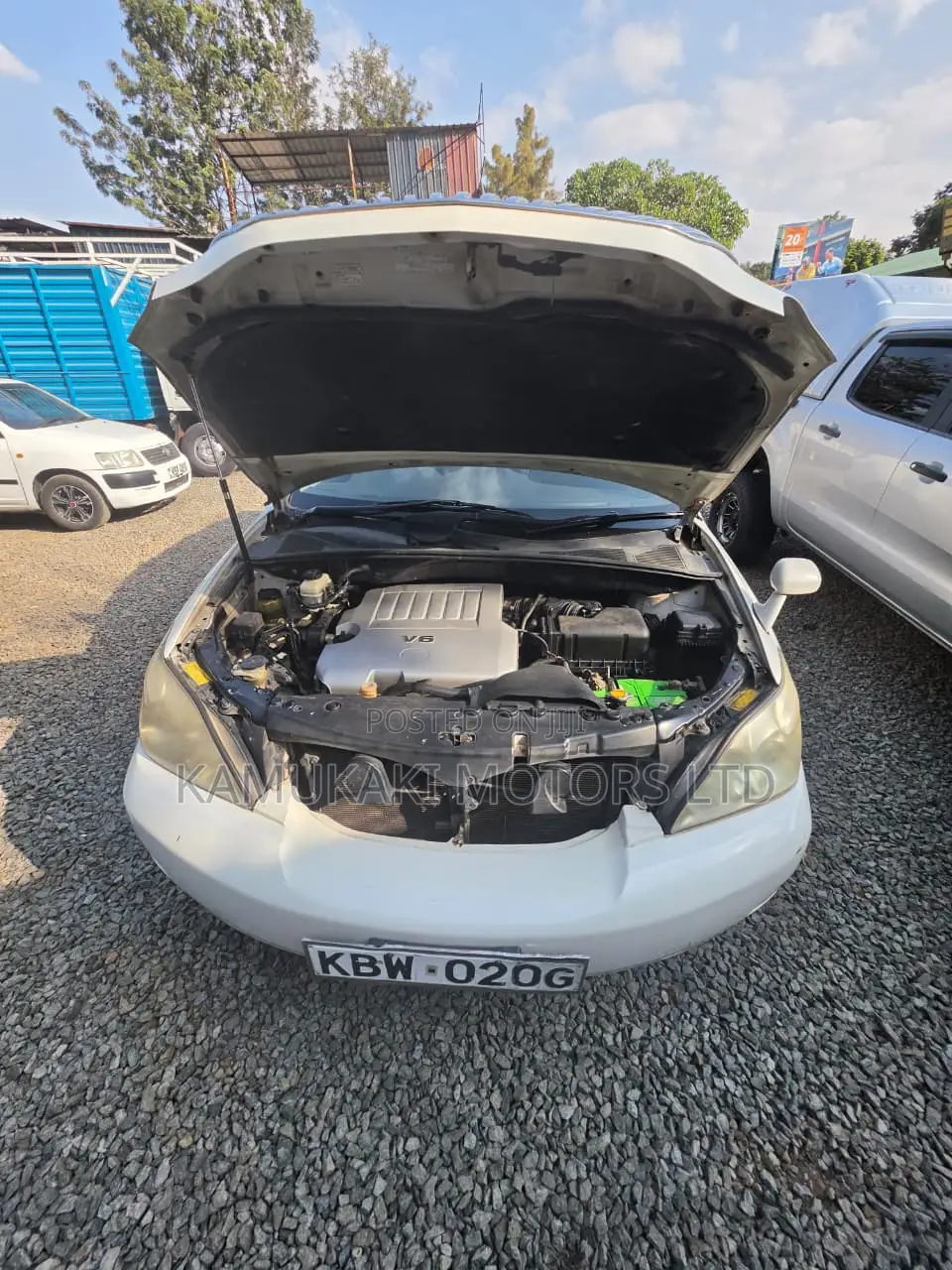 Toyota Harrier 3.5 V6 2007 White