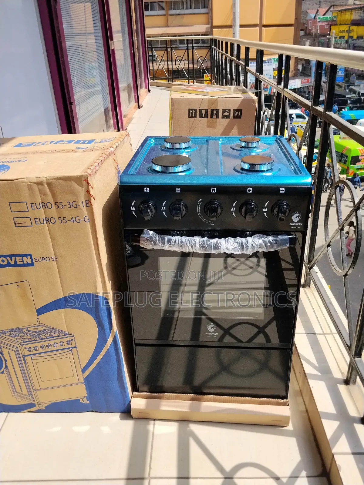 Euroken 50x55 Cooker With Spacious Gas Oven – Durable Reliable