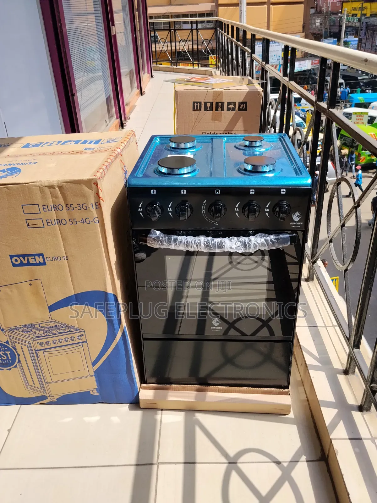 Euroken 50x55 Cooker With Spacious Gas Oven – Durable Reliable