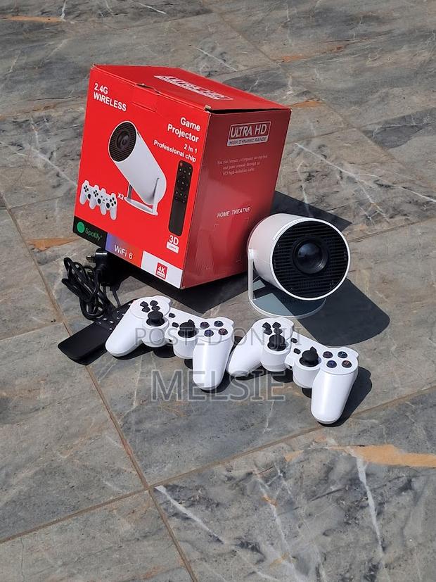 Compact Portable Projector With Built-in Games