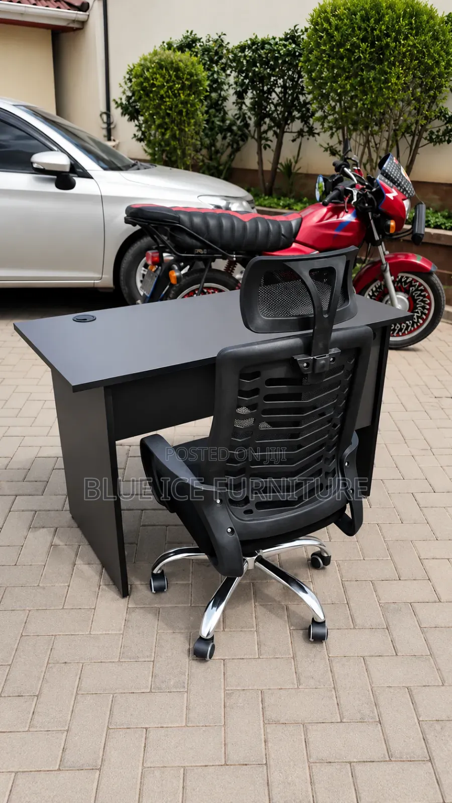 Modern Study Desk With Office Chair