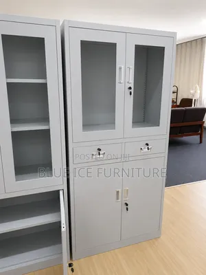 Office Glass Door Cabinet