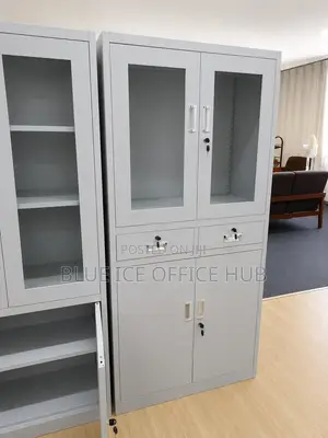 Office Glass Door Cabinet