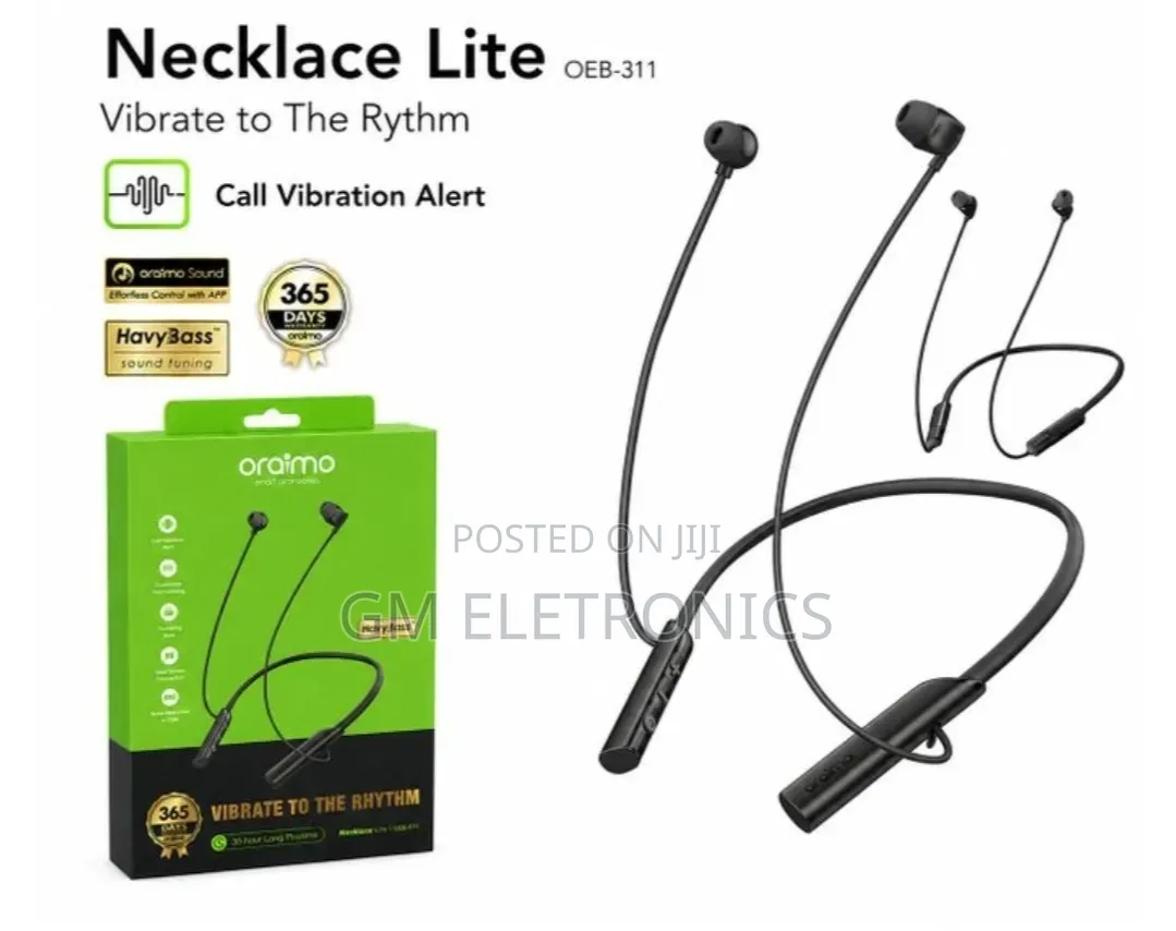 Original Necklace Lite With Vibrating Alert With Deep Bass.
