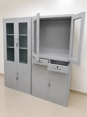 Office Glass Door Cabinet