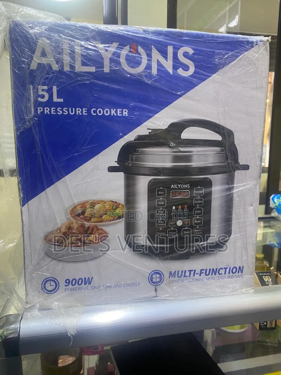 Ailyons 5l Pressure Cooker