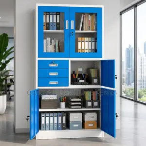 Office Swing Door Cabinet With Safe