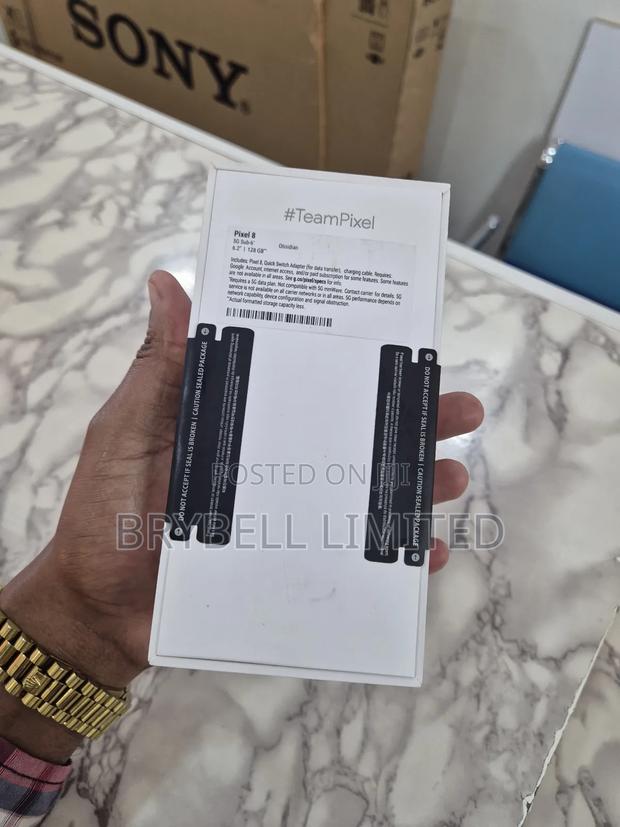 New Google Pixel 8 128 GB Black - thumbnail 4