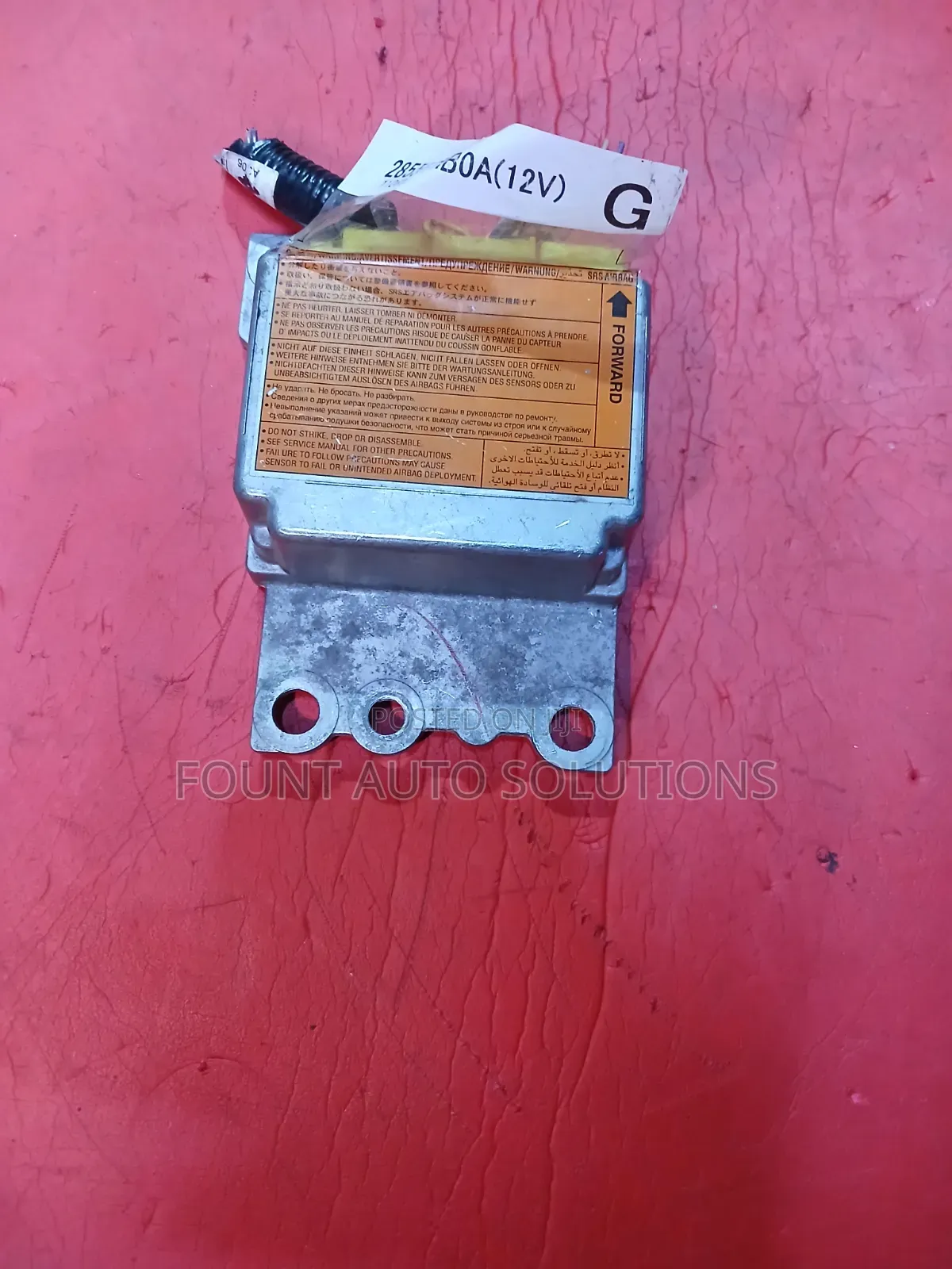 Airbag Computer Nissan March