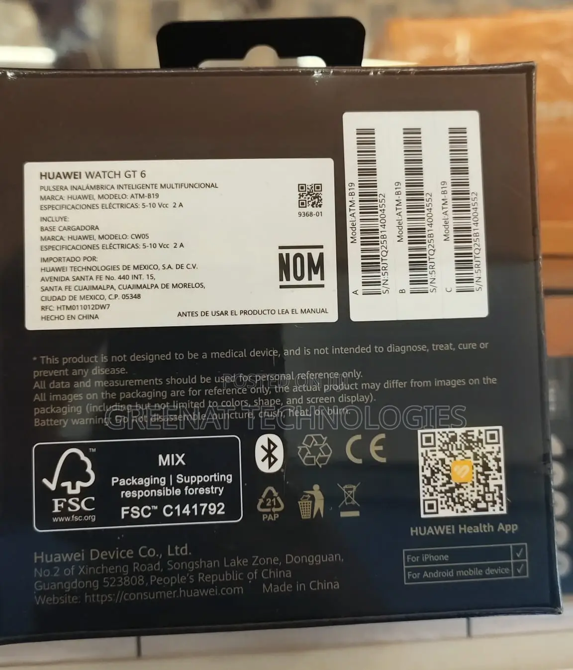 The Huawei Watch GT 6 46mm TruSense ECG and SpO2